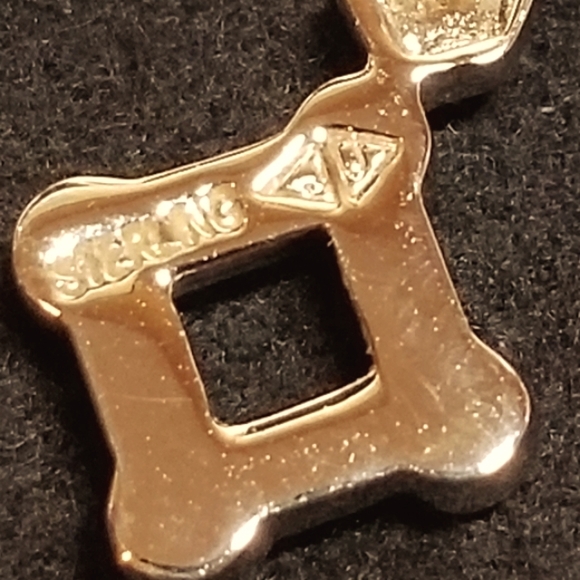 Judith Jack Vtg Sterling Marcasite Drop Earrings - Picture 5 of 7